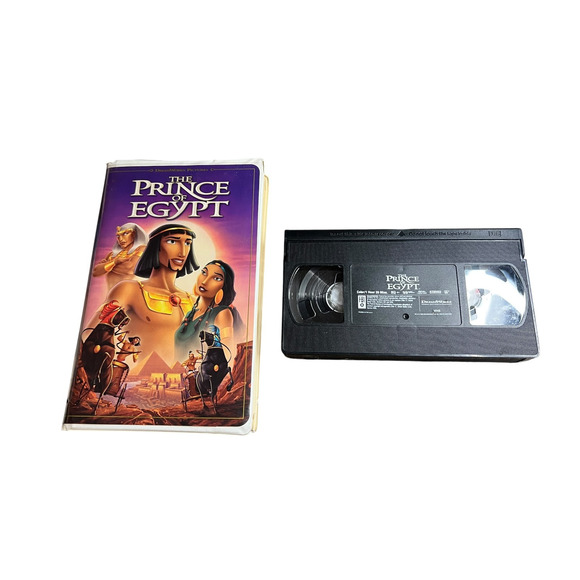 THE PRINCE OF EGYPT VHS, 1999, Pre-Owned Clamshell Case DreamWorks Pictures - Picture 7 of 9